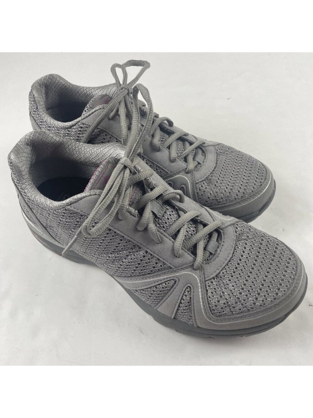 Abeo Pamela Athletic Shoes Women’s 10 Gray Walking Running Comfort Mesh